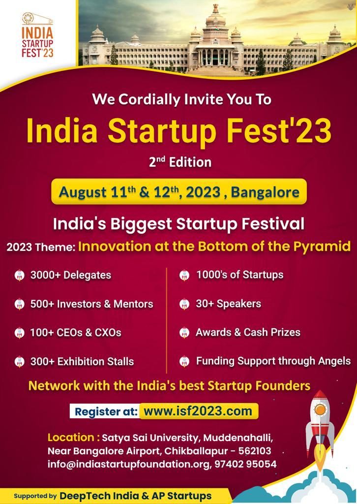 Indian Startup Festival 2023