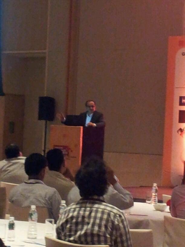 J Pullur at Nasscom Product Conclave