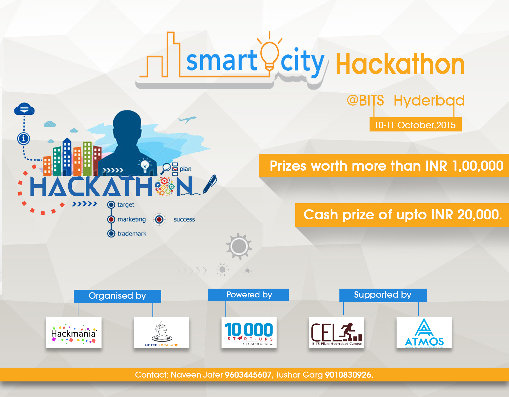 Come, Build your Dreams at Smart Cities Hackathon - Start-Up Hyderabad