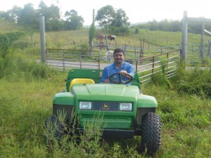 Subhash at Joe farm Pittsburgh