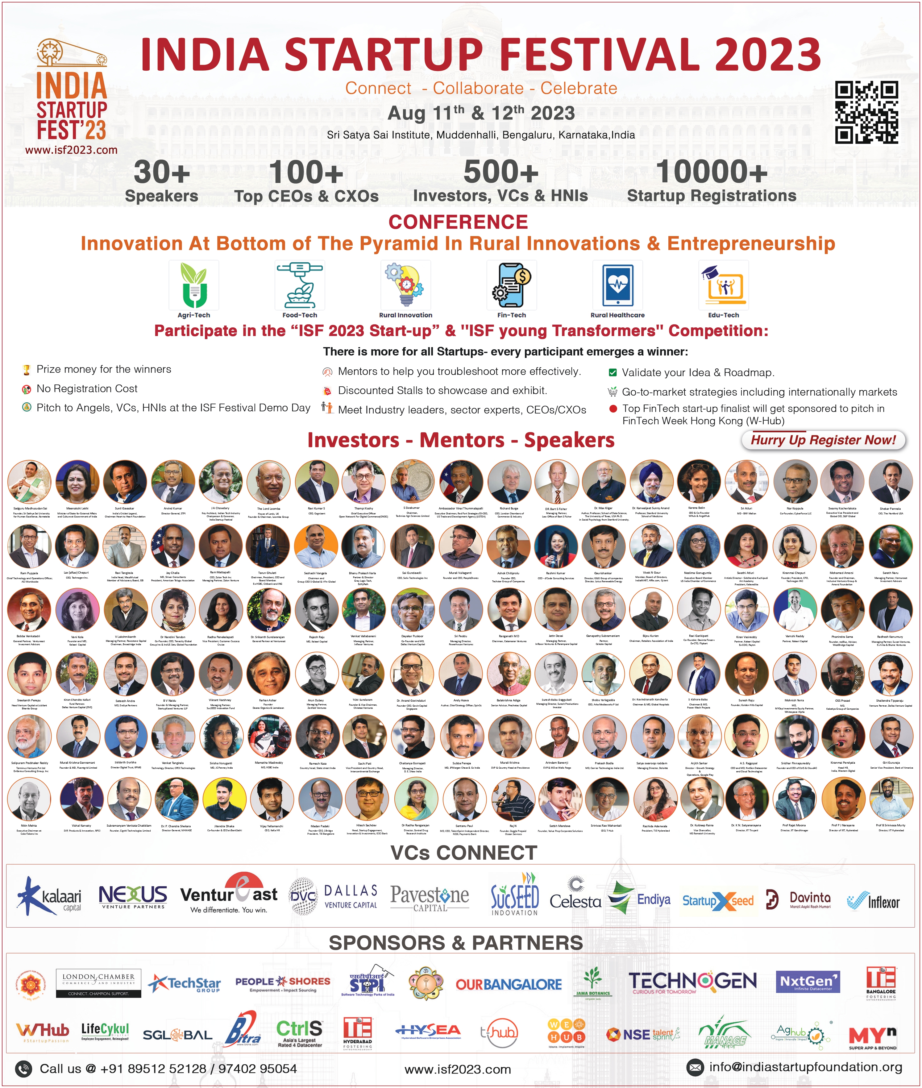 Indian Startup Festival ’23 – Innovate and Connect with the best!