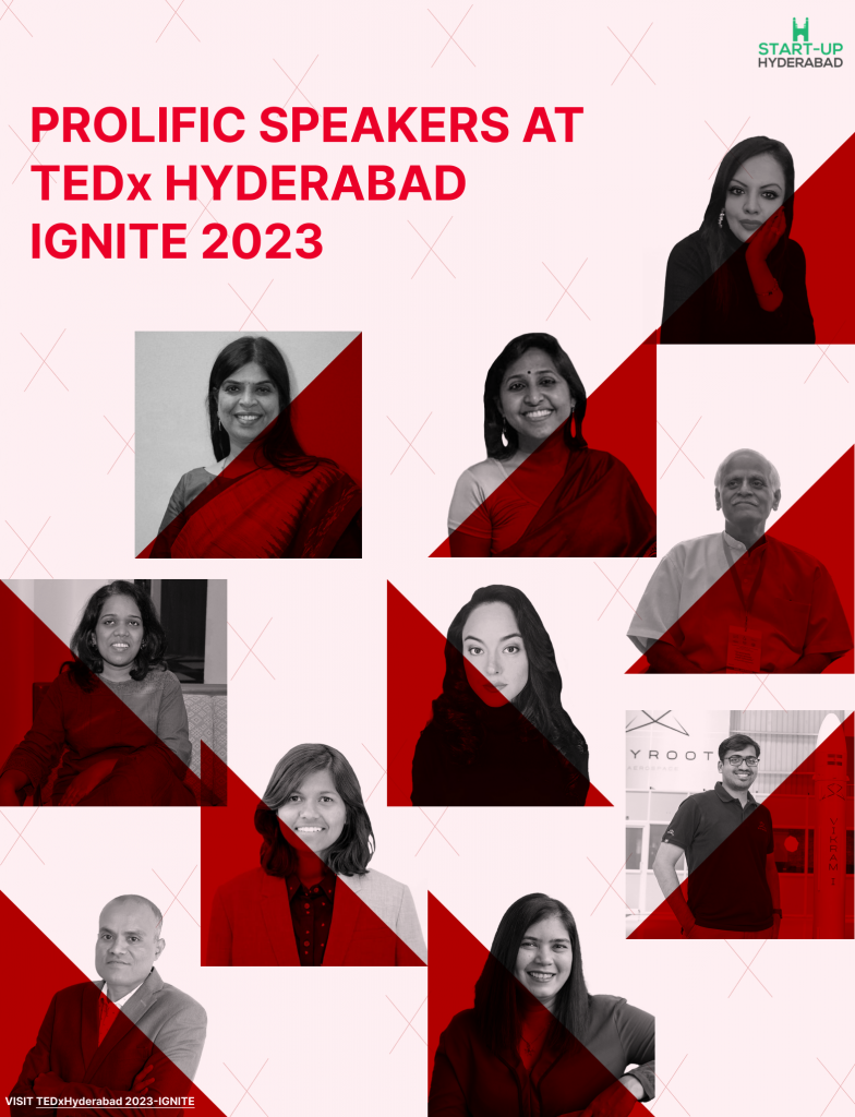 List of Speakers at TEDx Hyderabad IGNITE 2023